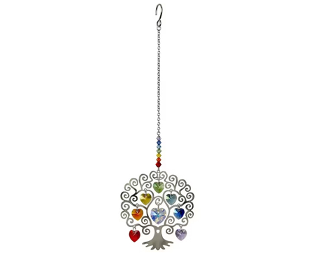 Woodstock Chimes® Crystal Tree Of Life Suncatcher