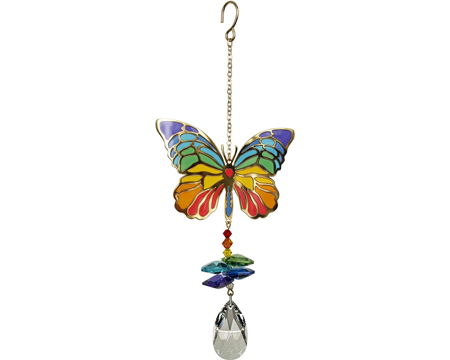 Woodstock Chimes&reg; Crystal Wonders Butterfly Suncatcher