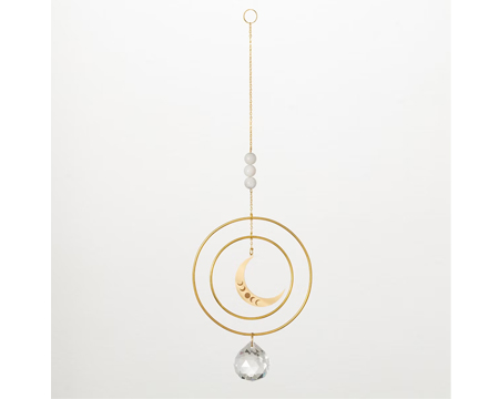 Woodstock Chimes® Crescent Moon Suncatcher