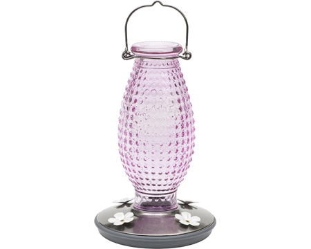Perky-Pet® Hobnail Glass Hummingbird Feeder