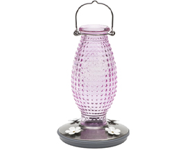 Perky-Pet® Hobnail Glass Hummingbird Feeder