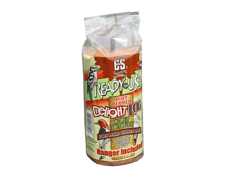 C and S® Hot Pepper Suet Log for Wild Birds
