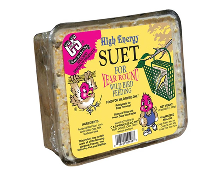 C and S® Suet & Seed High Energy Bird Feed