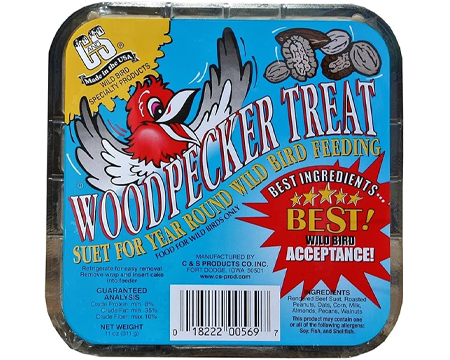 C and S® Woodpecker Suet