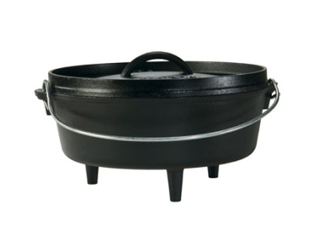 Lodge® 8 in. Cast Iron Camp Dutch Oven