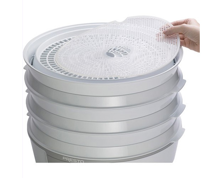 Presto® 11.5 in. Dehydro Electric Food Dehydrator Nonstick Mesh Screens - White