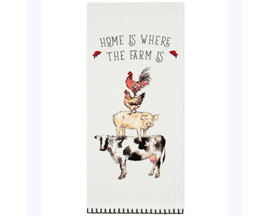 Kay Dee® Designs Country Stacked Animals Flour Sack Towel