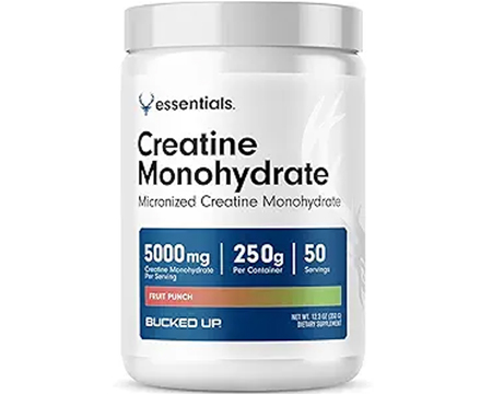 Bucked Up® Essentials® Creatine Monohydrate - Fruit Punch