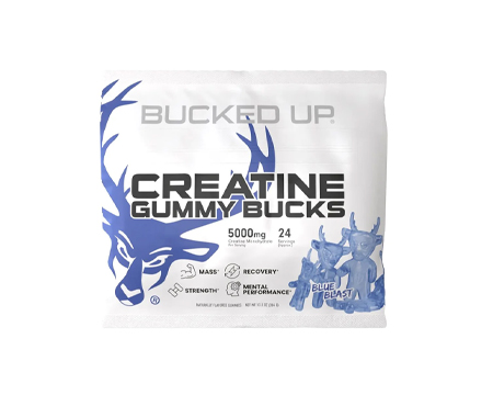 Bucked Up® Creatine Gummies - Blue Blast