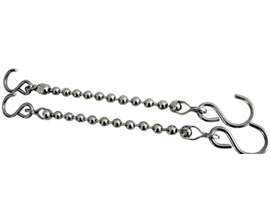 Ball® Rein Chains - Nickel Plated