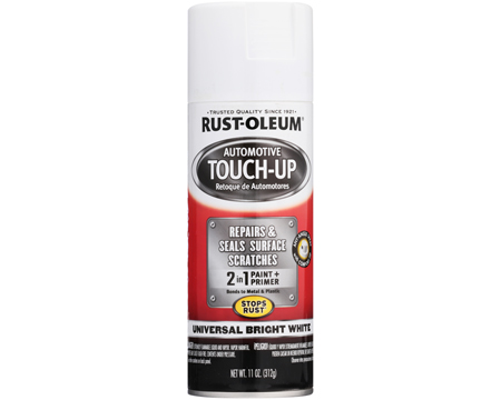 Rust-Oleum&reg; 11 oz. Automotive Touch-up Gloss Spray Paint - Bright White