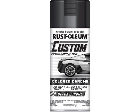 Rust-Oleum&reg; 10 oz. Automotive Custom Chrome Gloss Spray Paint - Black