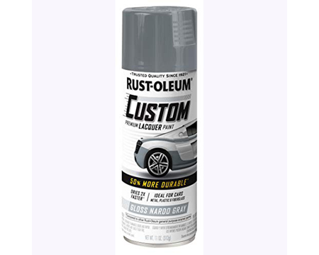 Rust-Oleum&reg; Automotive Premium Custom Lacquer Gloss Spray - Nardo Gray