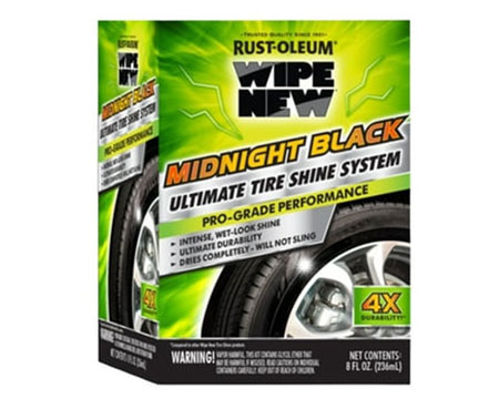 Rust-Oleum&reg; 8 oz. Wipe New Midnight Black Ultimate Tire Shine System