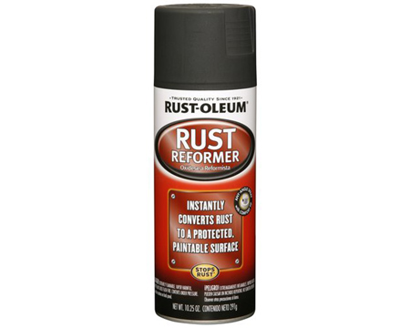 Rust-Oleum&reg; 10.25 oz. Rust Reformer Spray Paint - Flat Black