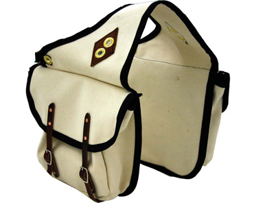 Smith & Edwards Canvas Saddle Bags