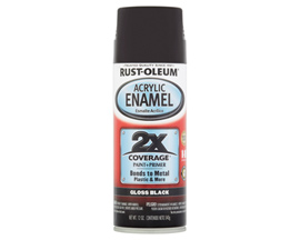 Rust-Oleum&reg; 12 oz. Automotive Gloss Acrylic Enamel 2X Spray Paint - Black
