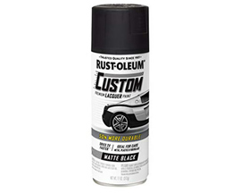 Rust-Oleum&reg; 11 oz. Automotive Premium Custom Lacquer Spray Paint - Matte Black