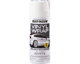 Rust-Oleum&reg; 11 oz. Automotive Vinyl Wrap Peelable Coating Gloss Spray Paint - White