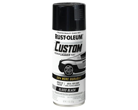 Rust-Oleum&reg; 11 oz. Automotive Custom Lacquer Gloss Spray Paint - Black