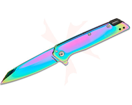 Kershaw® Misdirect Framelock Assisted Flipper Knife - Rainbow