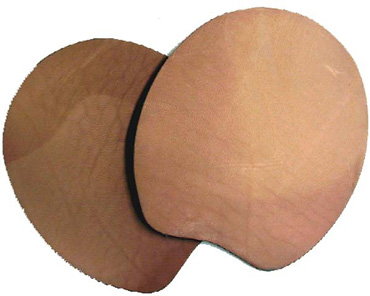 Leather Hoof Pads - Pair