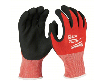 Milwaukee® Red Nitrile Level 1 Cut-Resistant Gloves - XL