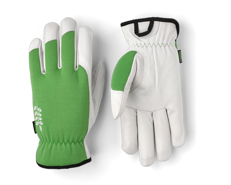Hestra Job® Kobalt Garden Gloves - Green Size 8