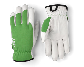 Hestra Job® Kobalt Garden Gloves - Green Size 8