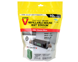 Victor® Refillable Mouse Bait Station
