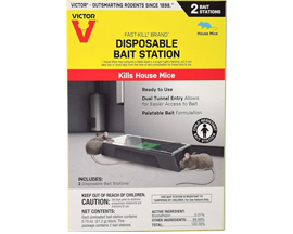 Victor&reg; Mice Bait Station 2 Pack