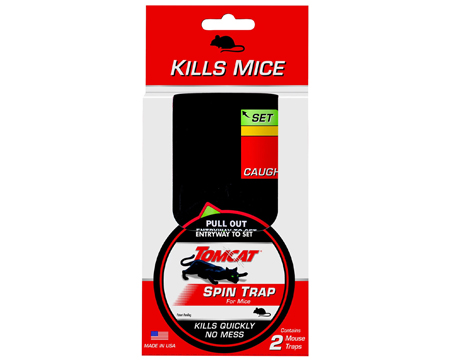 Tomcat® Spin Trap Mouse Trap 2 Pack