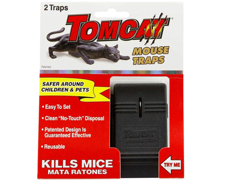 Tomcat® Snap Trap Mouse Trap 2 Pack