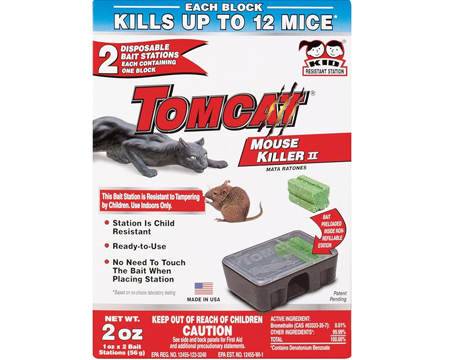 Tomcat® Disposable Bait Station Mouse Killer
