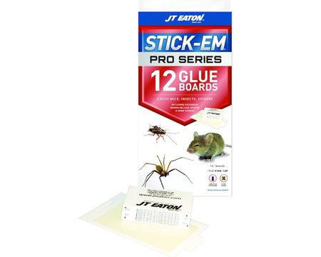 JT Eaton&reg; Mouse and Insect Glue Board 12 Pack