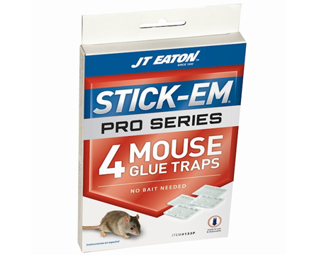 JT Eaton&reg; Mouse Glue Trap Pro 4 Pack