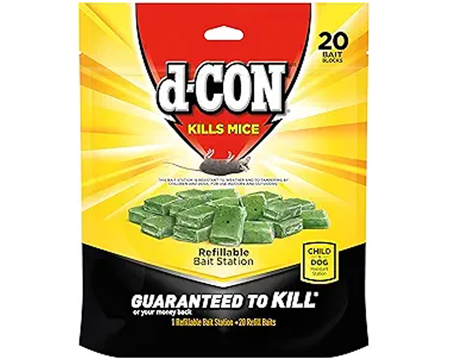 d-Con® Mice Bait Station with 20 Refills