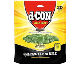 d-Con® Mice Bait Station with 20 Refills