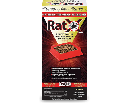 RatX&reg; Bait Trays 4 Pack
