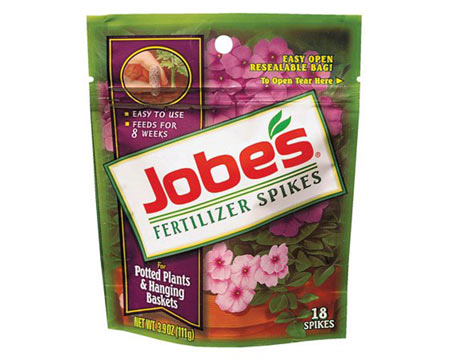 Jobes Organics® Potted Plants & Hanging Plant Fertilizer Baskets - 18 Pack