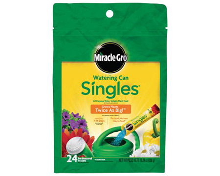 Miracle-Gro® Watering Can Singles Powder Plant Food - 24 Pack