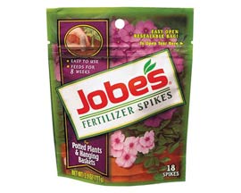 Jobes Organics® Potted Plants & Hanging Plant Fertilizer Baskets - 18 Pack