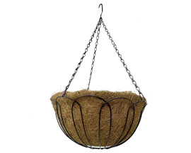 Living Accents® 16 in. Steel Hanging Basket
