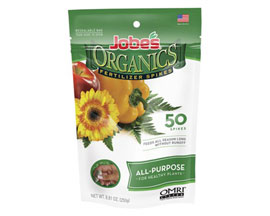 Jobes Organics® 8.8 oz. All Purpose Organic Plant Food Fertilizer Spikes - 50 Spikes