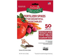 Jobes Organics® Vegetable & Tomato Fertilizer Spikes - 50 Count