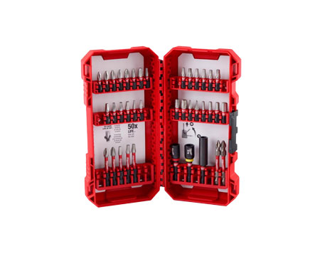 Milwaukee® Assorted Impact Driver Bit Set Alloy Steel 38 pc
