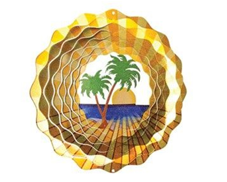 Spinfinity® Vivid Palm Tree Wind Spinner