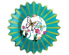 Spinfinity® 3D Teal Butterfly Wind Spinner