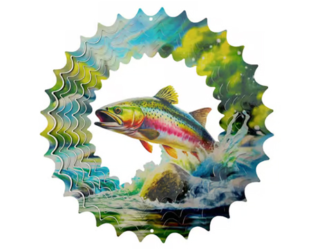 Spinfinity® Vivid Trout Wind Spinner