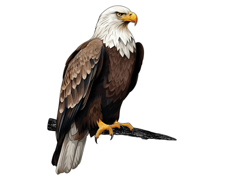 Spinfinity® Bald Eagle Tree Stake